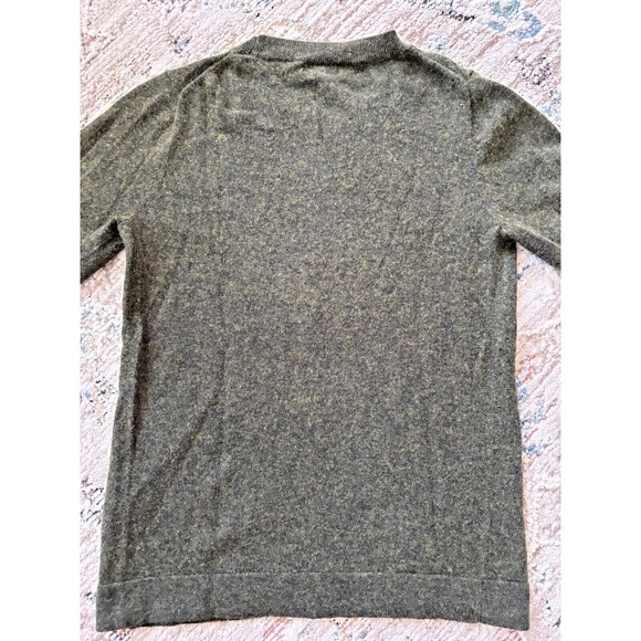 J Crew Sweater Womens Small Green Wool Cotton‎ Boxy Preppy Career Academia - Picture 5 of 9